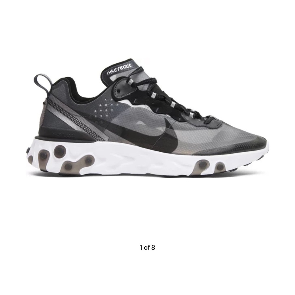 Nike React Black Men’s 11